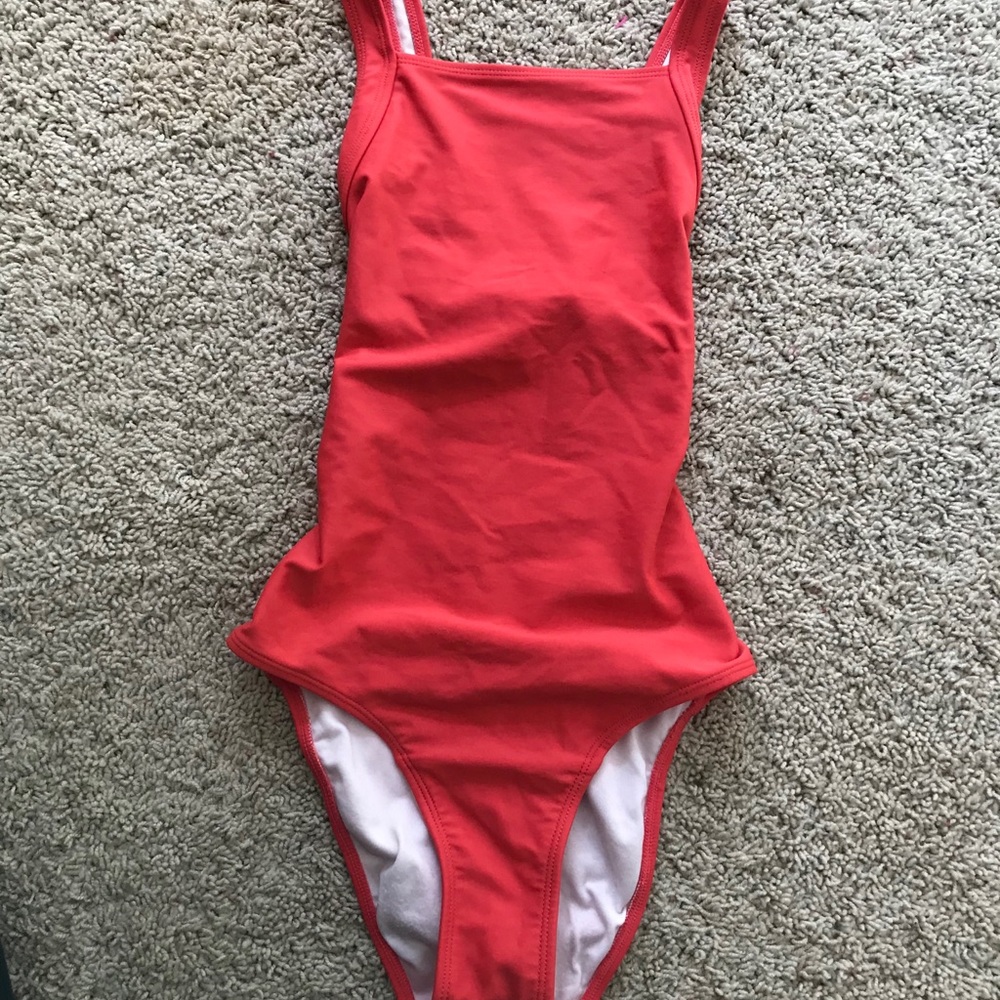 Hanna Andersson One Piece Coral Swimsuit